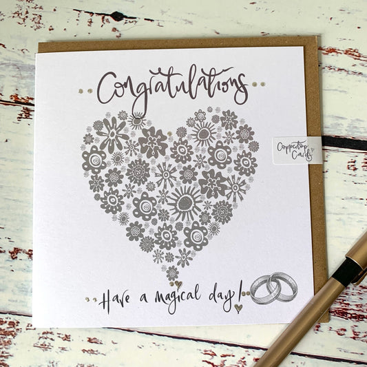 Congratulations Rings Card