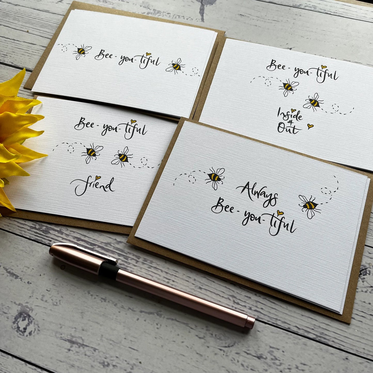 Bee Themed Postcards