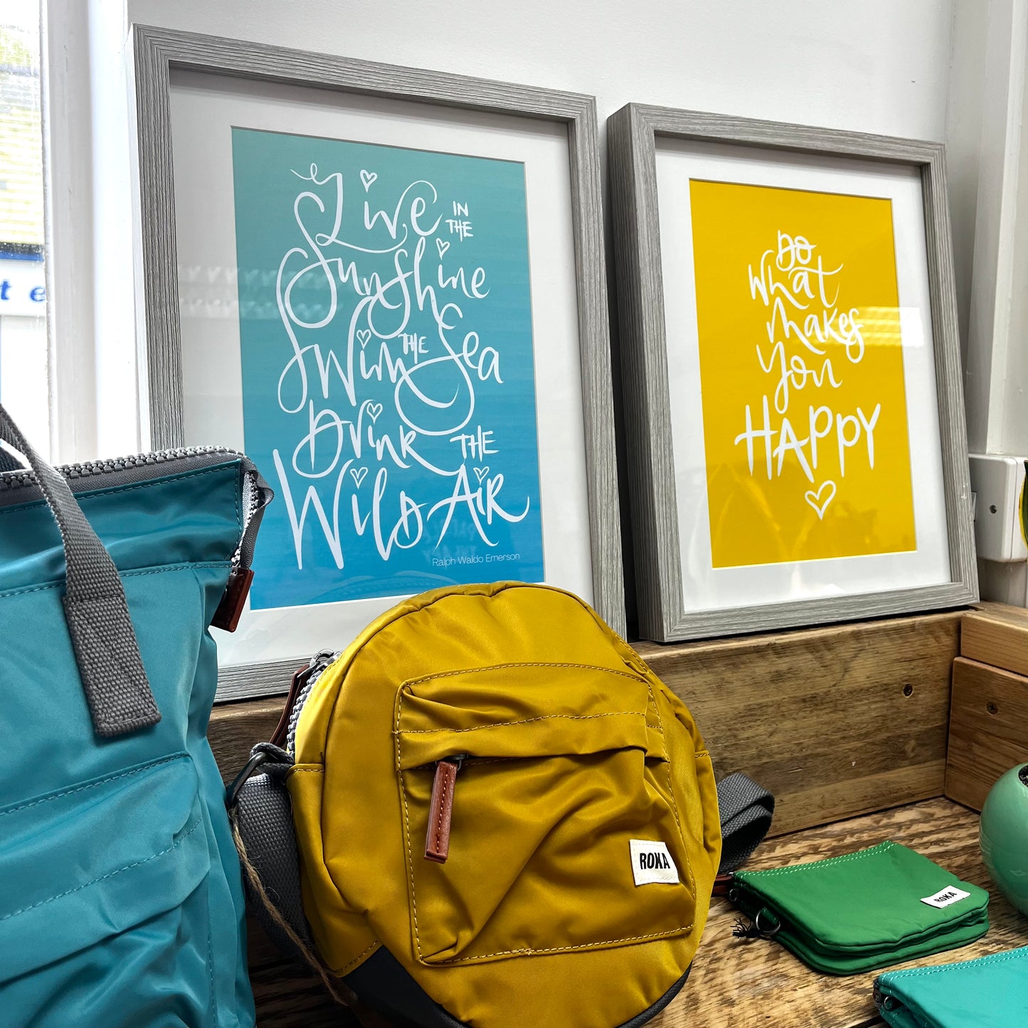 Live in the Sunshine A4 Print