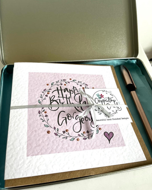 Beautiful Gift Tin of Cards