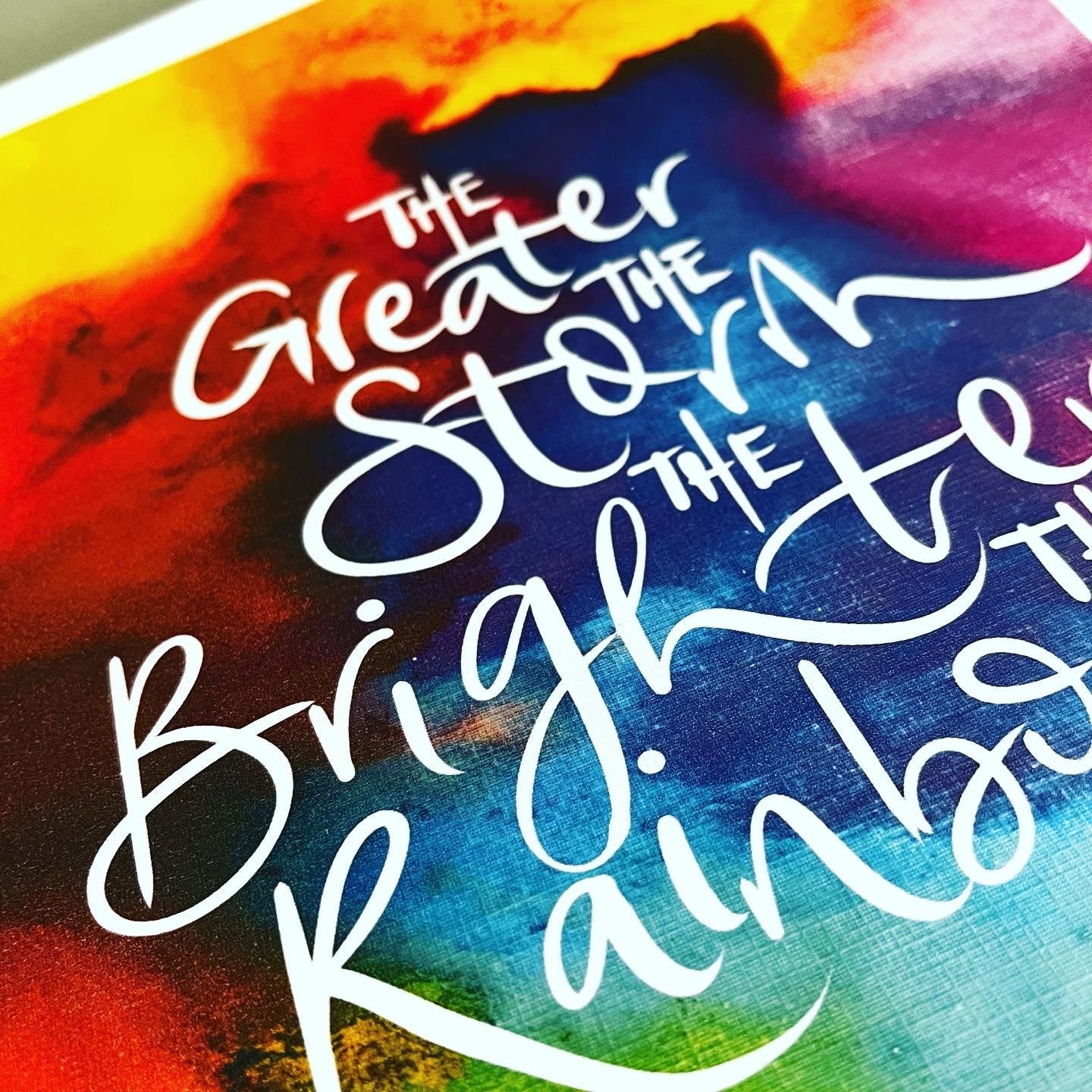 Rainbow A4 Print