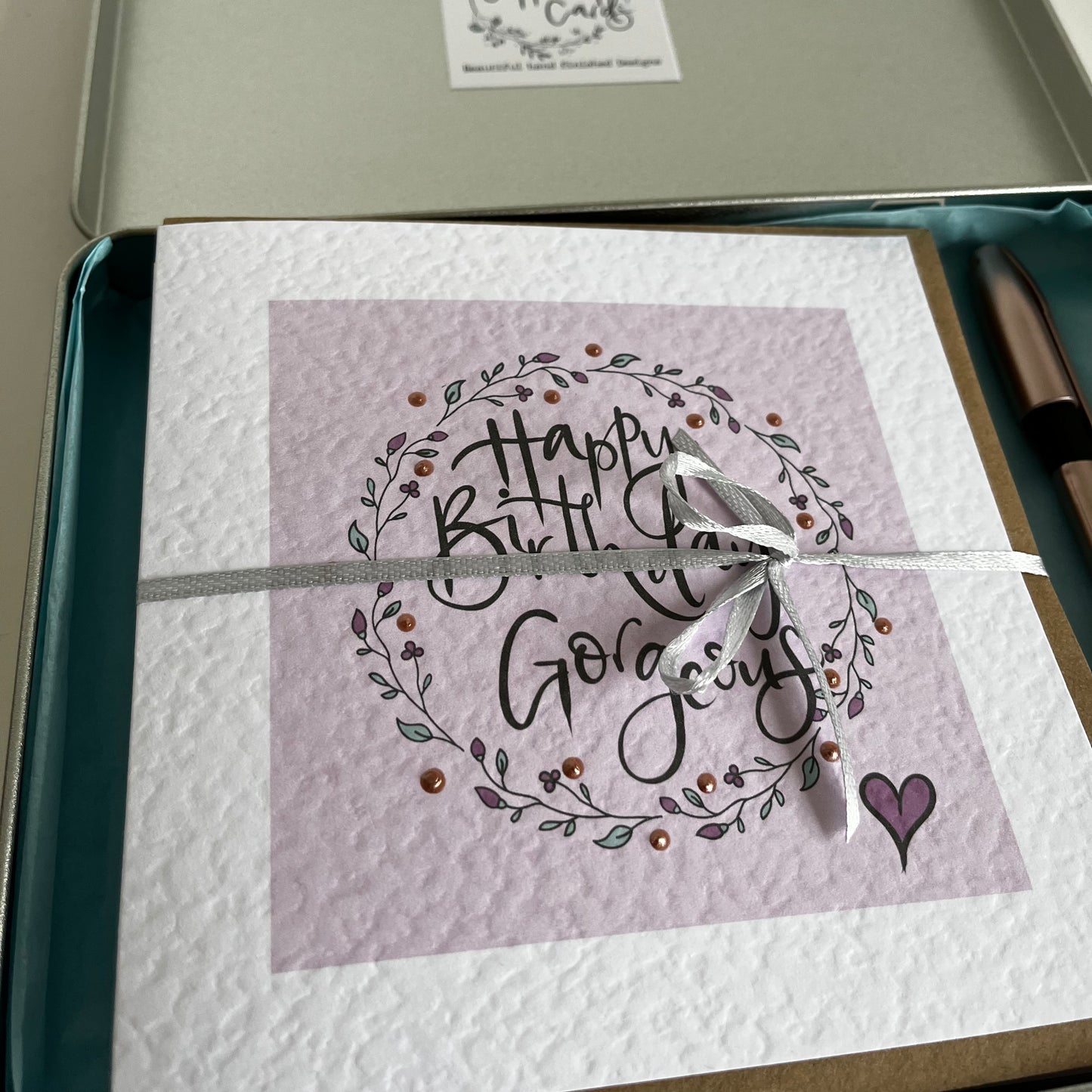 Beautiful Gift Tin of Cards