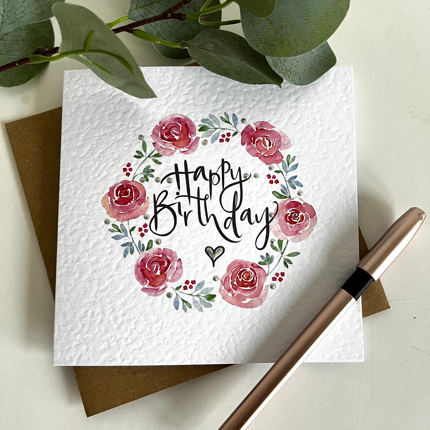 Birthday Roses Card
