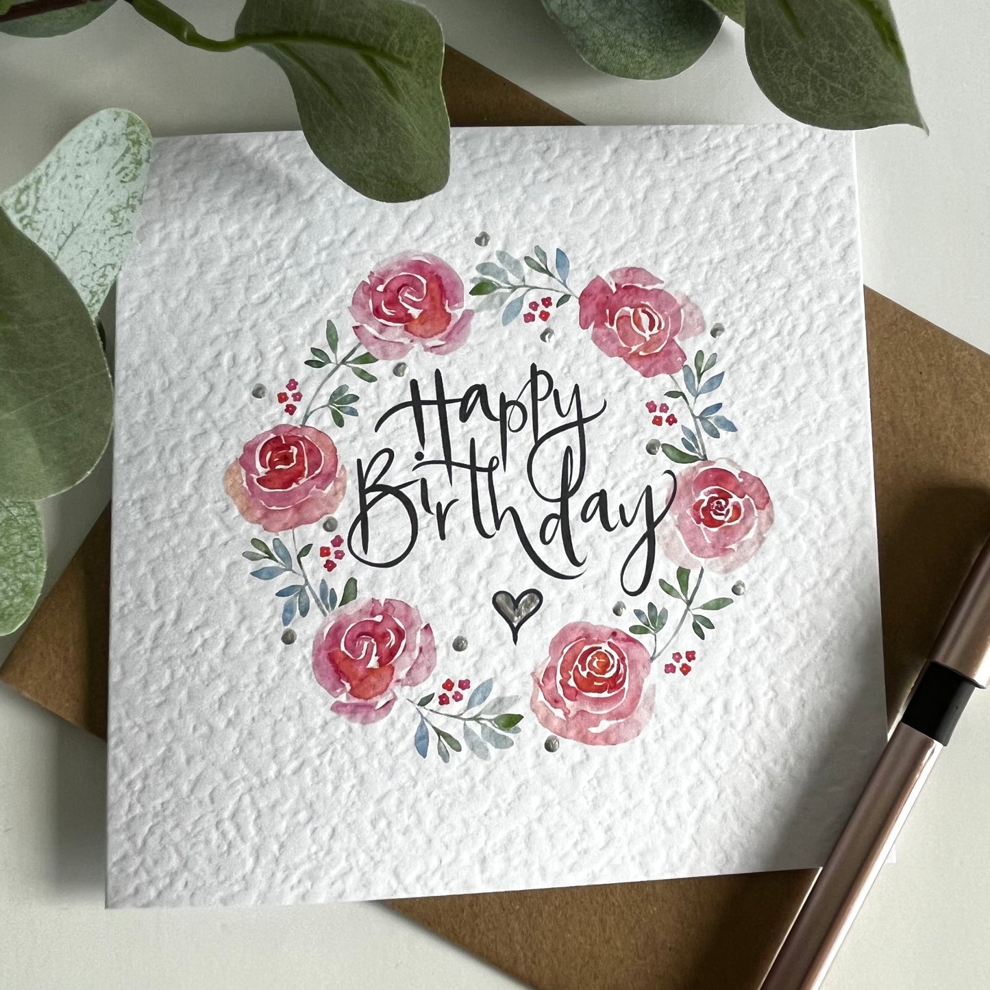 Birthday Roses Card