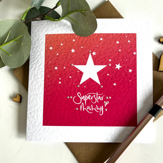 Superstar Mummy card