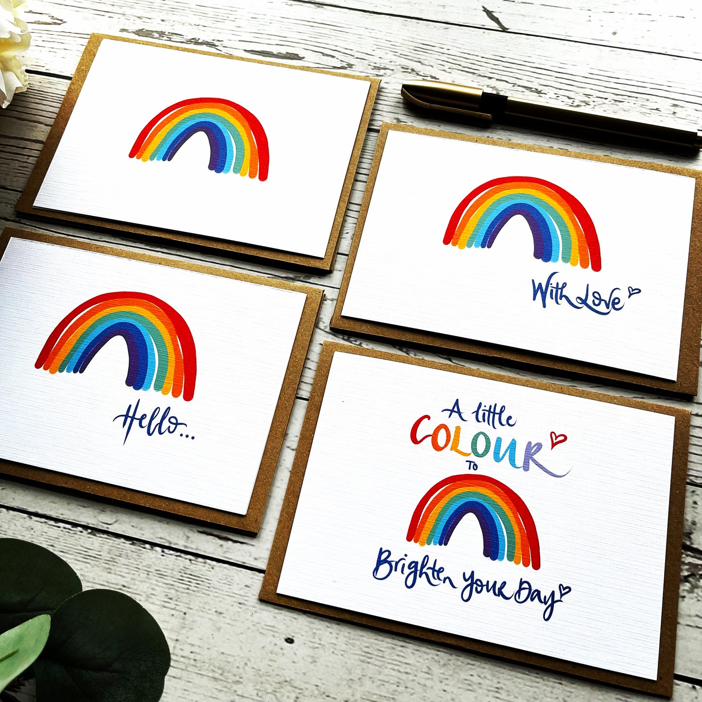 Rainbow Postcards