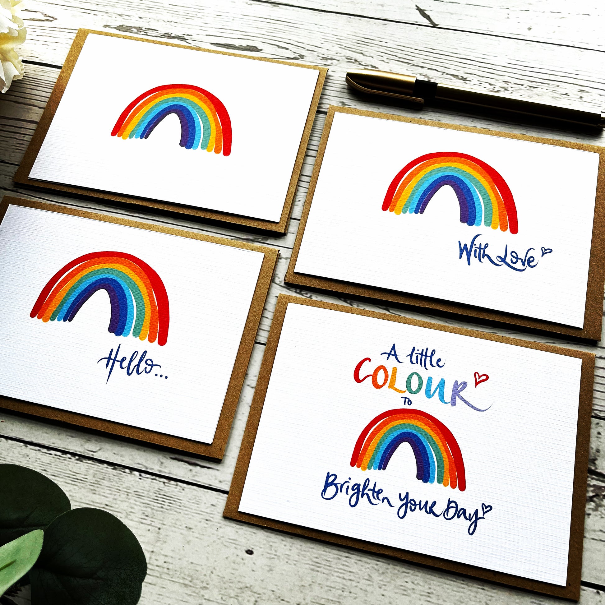 Rainbow Postcards