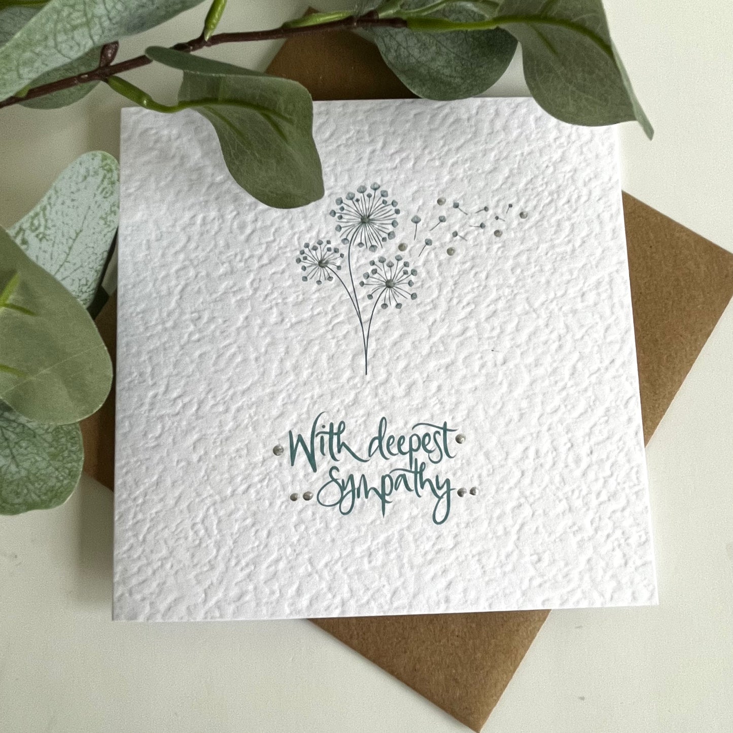 With Deepest Sympathy Card