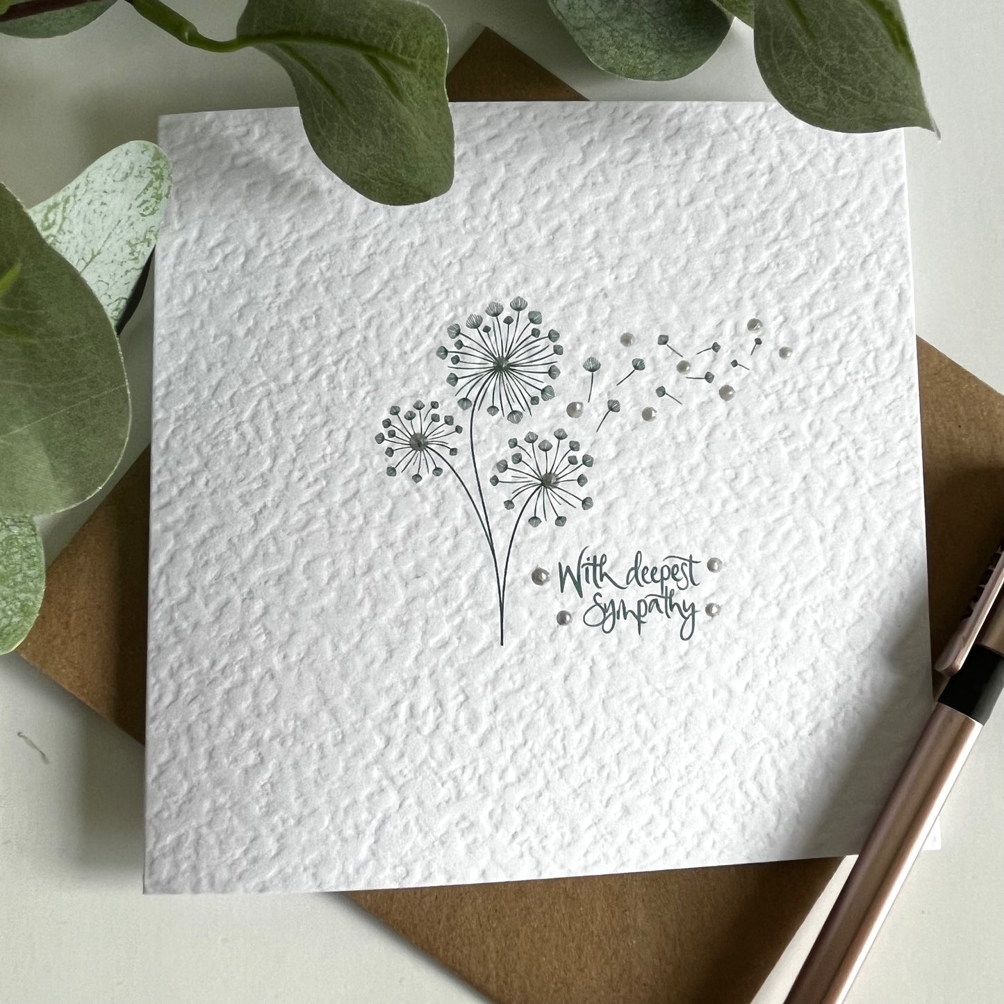 With Deepest Sympathy Card