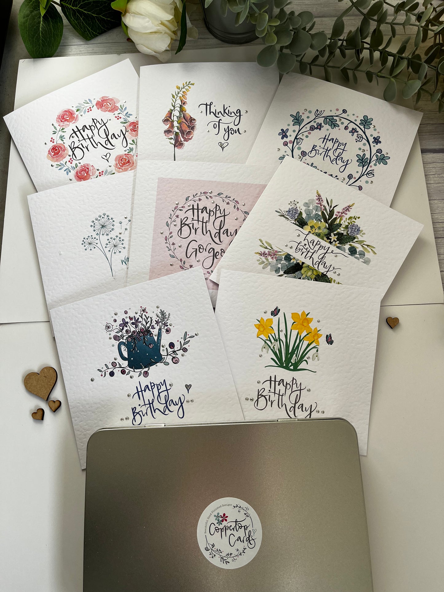 Beautiful Gift Tin of Cards