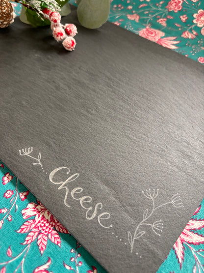 Hand Engraved Slate Platters