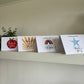 Set of 4 or 8 Teacher A6 cards 2