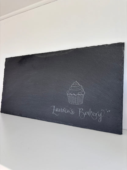 Hand Engraved Slate Platters