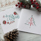 The Festive Favourite hand-lettered collection