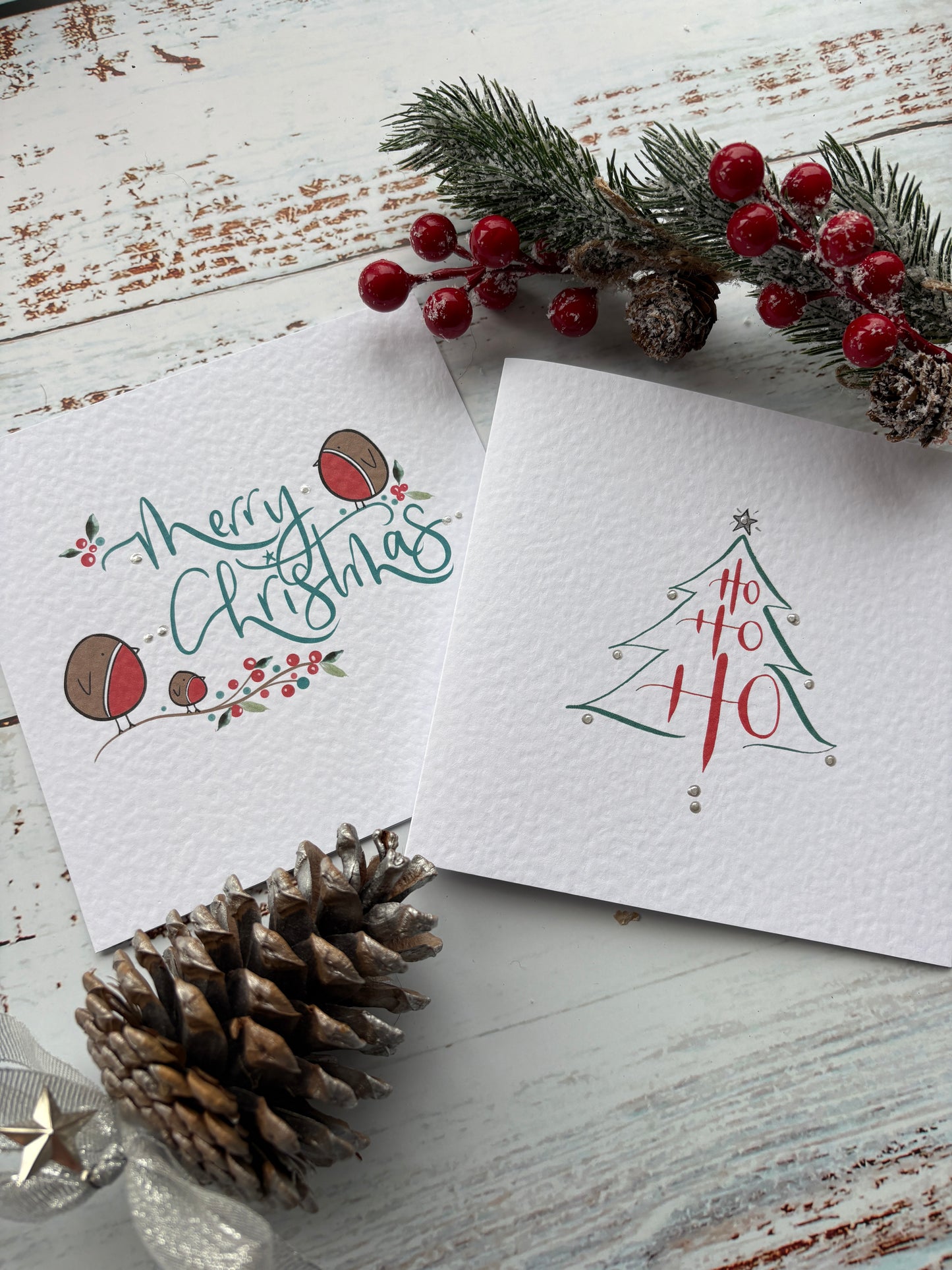 The Festive Favourite hand-lettered collection