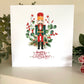 Mixed contemporary Christmas card set x 6