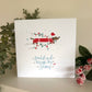 Dachshund Through The Snow Dog Pun Charity Christmas Card Pack of 5