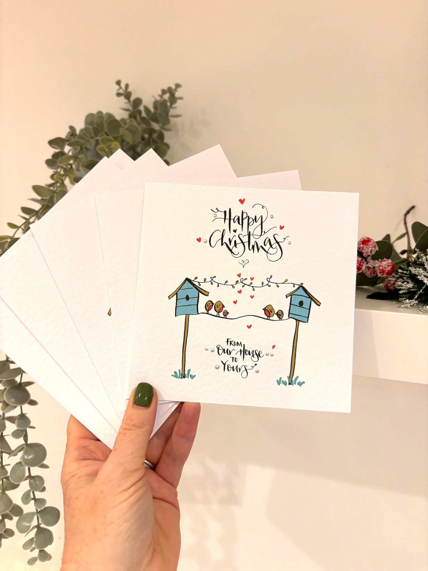 From Our House to Yours Charity Christmas Card Pack of 5