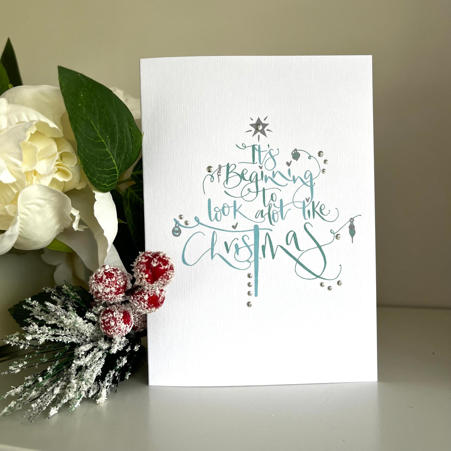 It's Beginning to look a lot like Christmas Charity Greeting Card Pack of 6