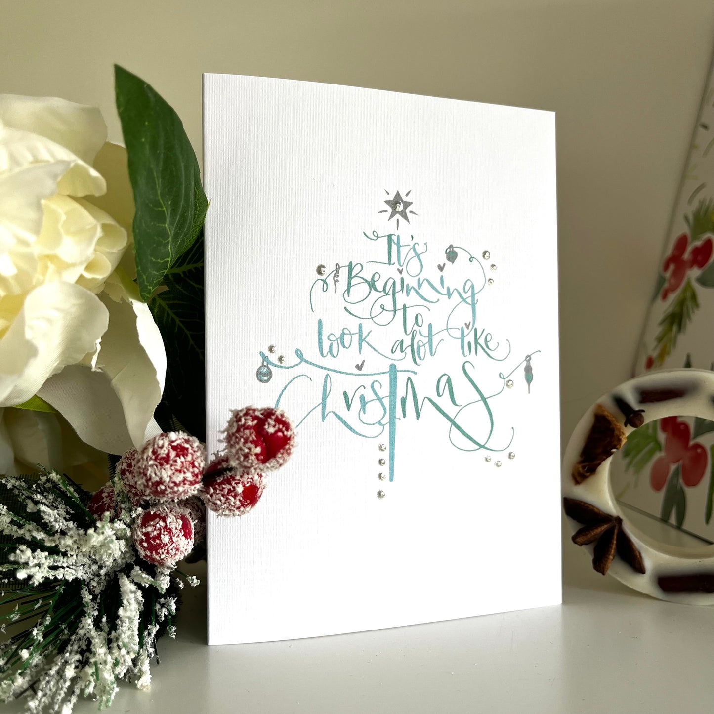 It's Beginning to look a lot like Christmas Charity Greeting Card Pack of 6