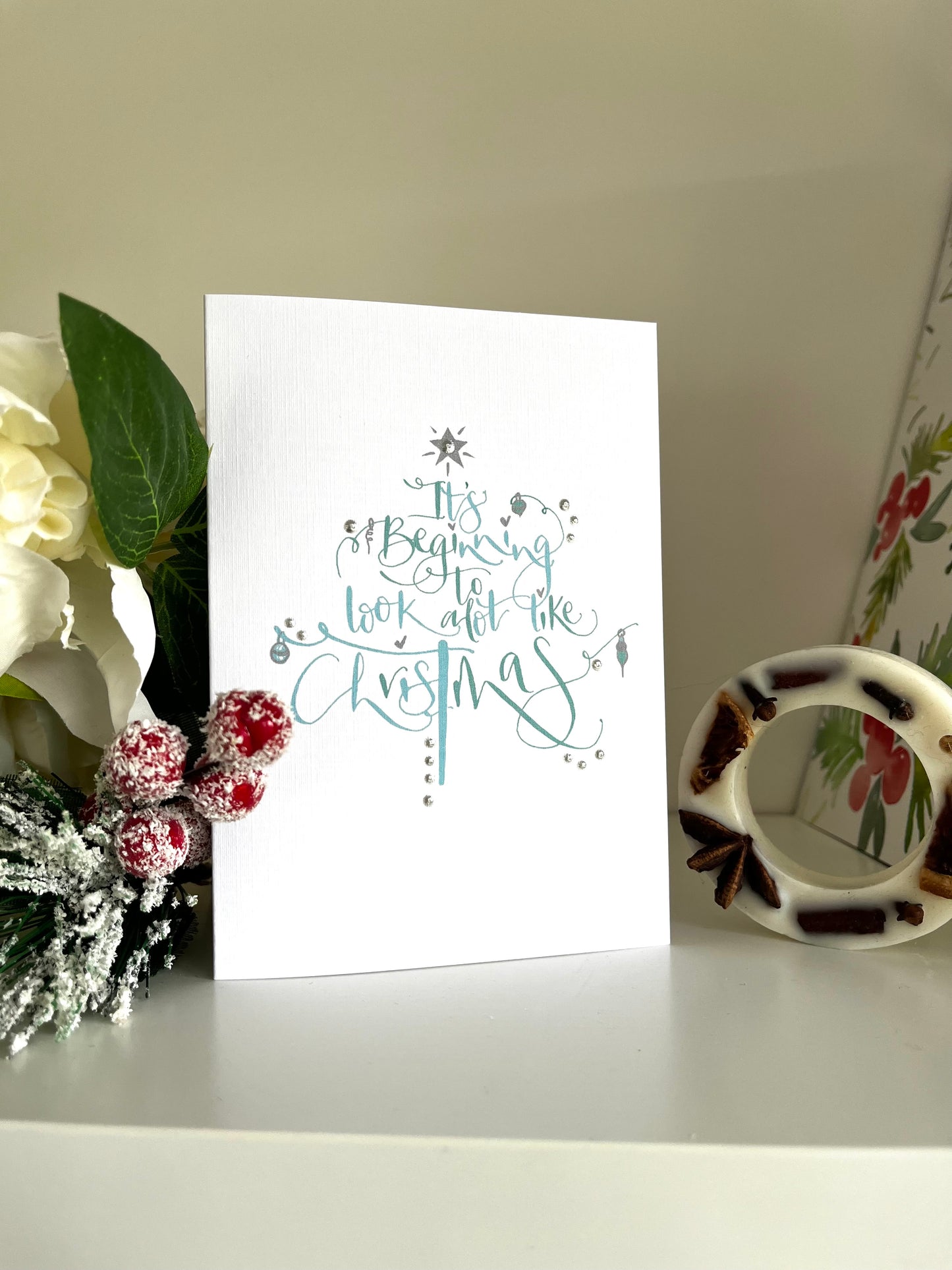 It's Beginning to look a lot like Christmas Charity Greeting Card Pack of 6