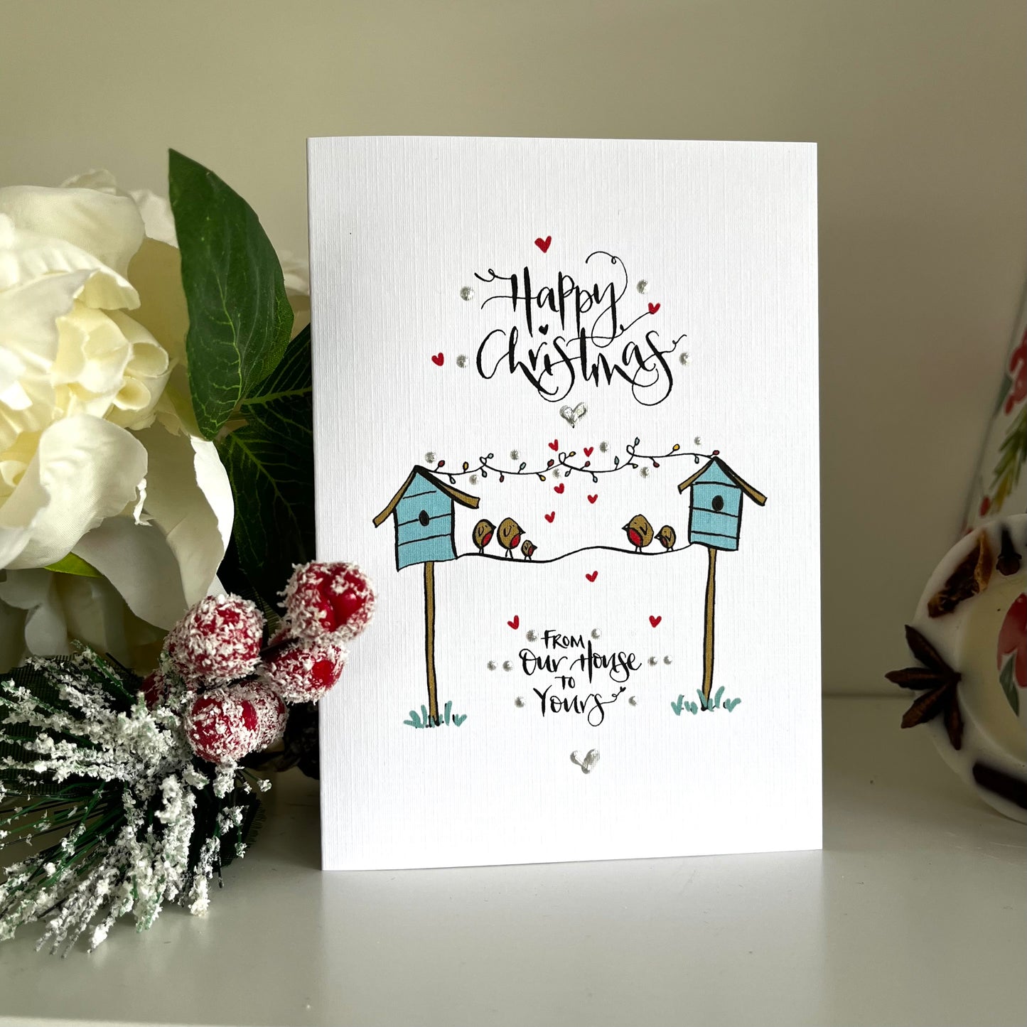 From Our House to Yours Charity Christmas Card Pack of 6