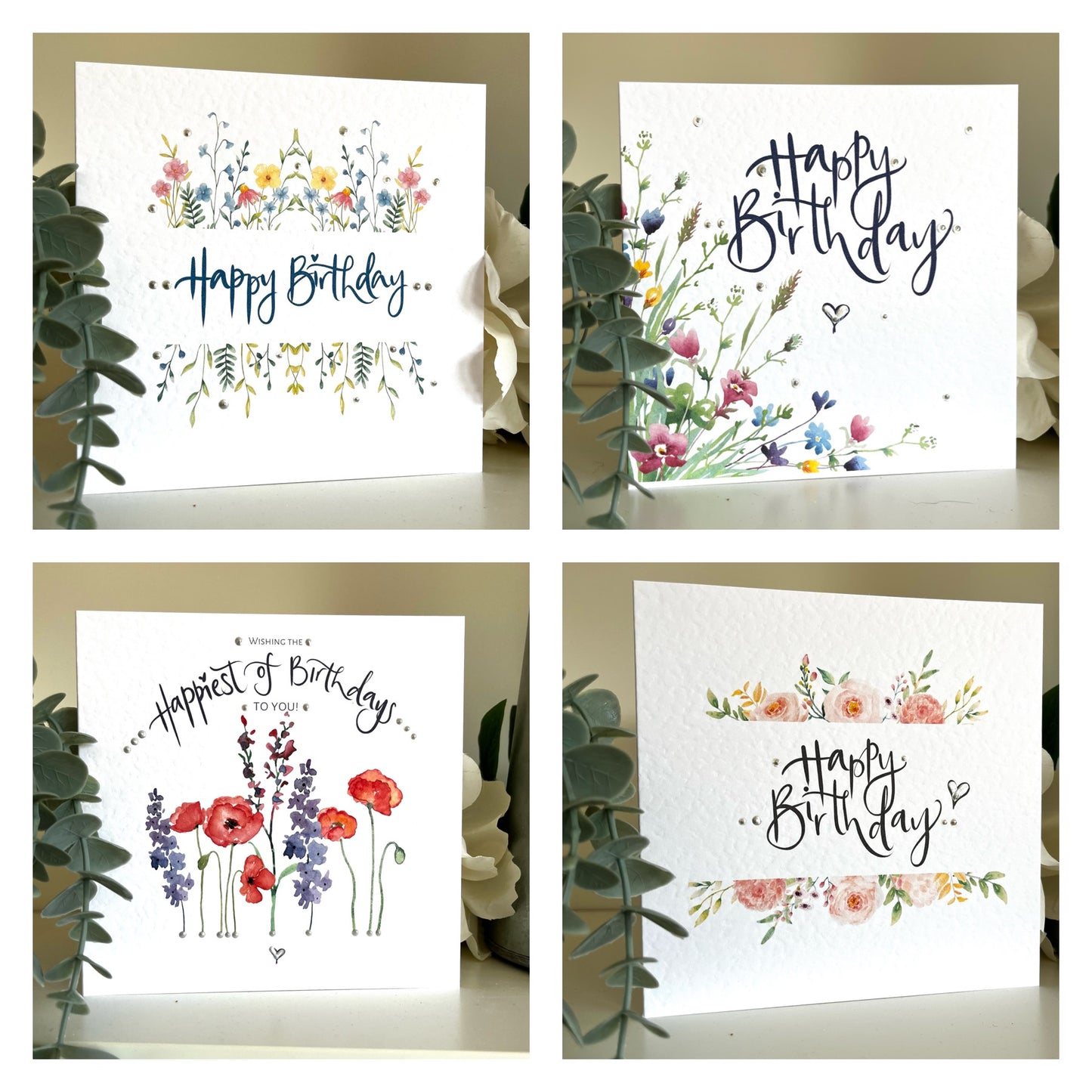 Blooming Pretty Birthday card 1