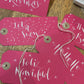Christmas gift tags - hand lettered