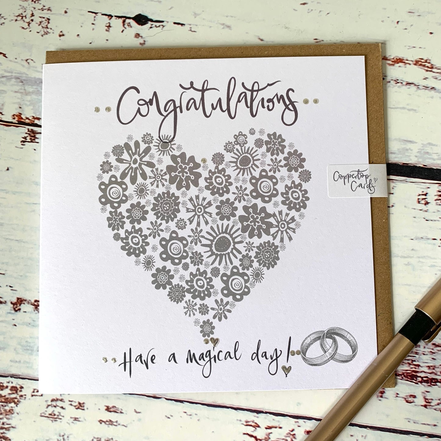 Congratulations Rings Card