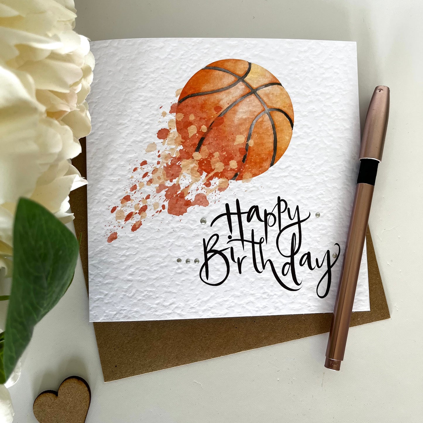 Basketball Birthday Card