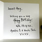 Example of inside birthday message