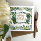 Jungle Leaf Monstera Plant Birthday Card