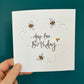 Bee lover birthday card