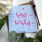 Simple Happy Birthday card
