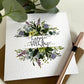 Personalised Floral Birthday Card