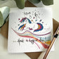 Personalised Unicorn Age Birthday Card