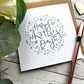 Pretty Happy Mothers Day card