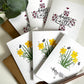 Pretty floral Easter card pack