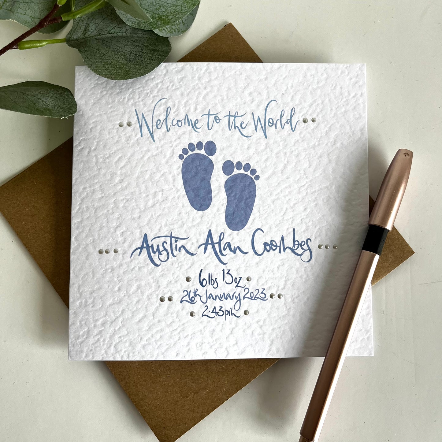 Welcome Little One Card