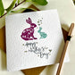 Cute Bunny Mother’s Day card